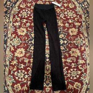 Alo Yoga Luxe Terry Seamless High-Waist Cuddle Pants/ Leggings